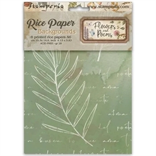 Stamperia Art Journaling Selection - Flowers and Poems